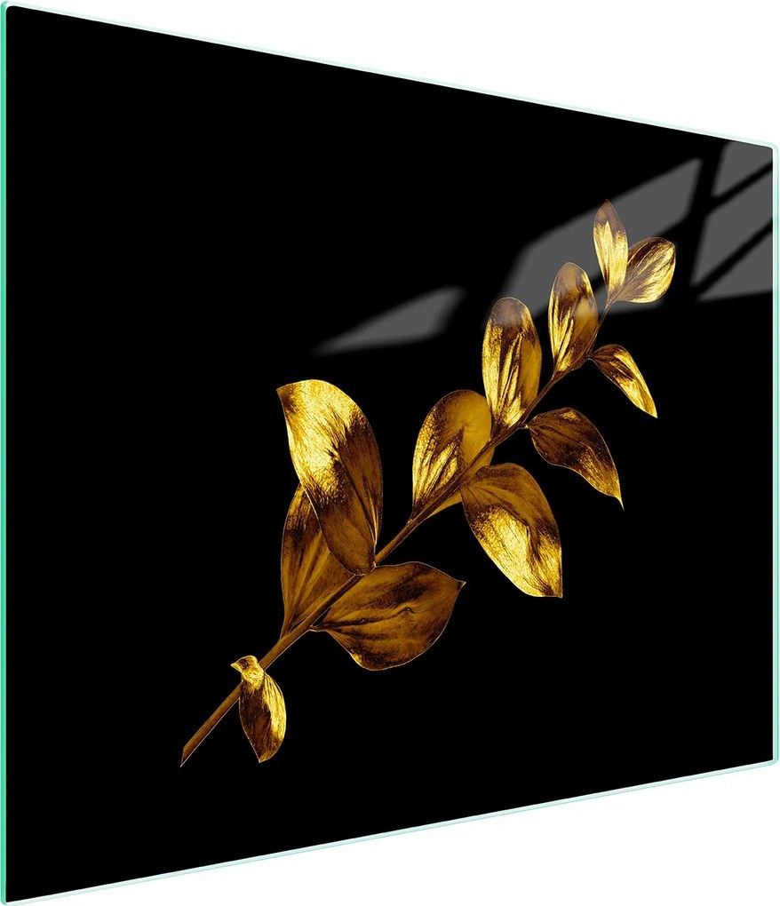 Üveg Vágódeszka 52x30 Arany Edzett Üveg