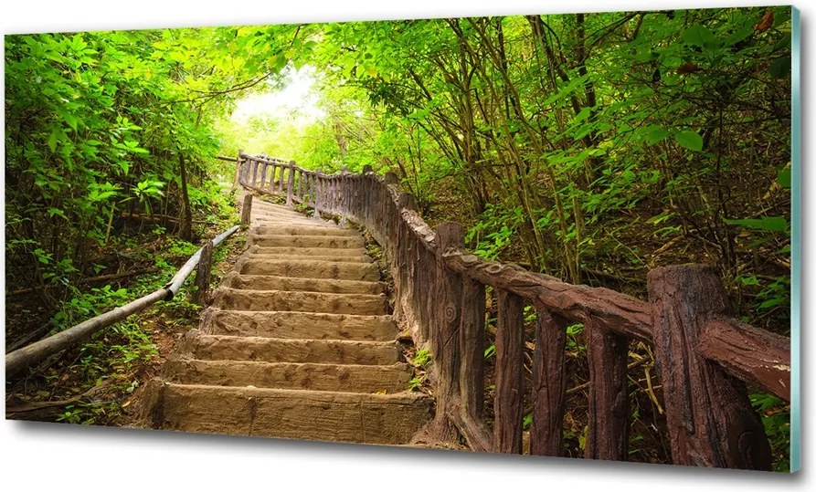 Fotó üvegkép Trópusi tengerpart 125x50