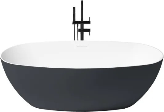 Como szabadonálló kád_80x170_Antracita/Blanco Brillo