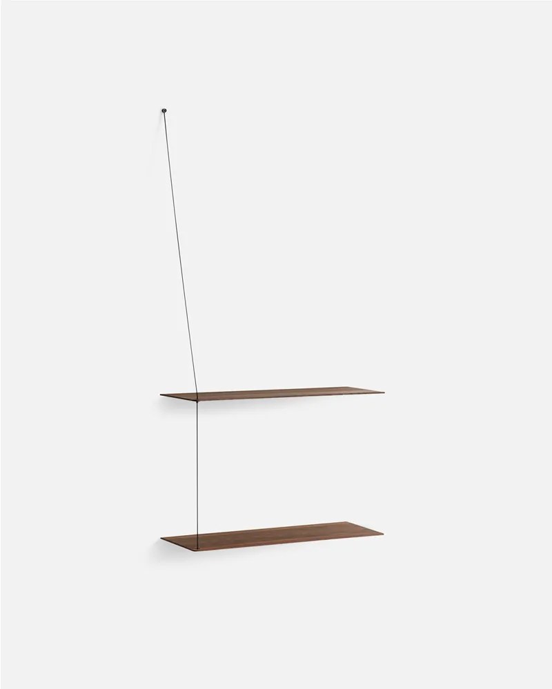 Polc "Stedge", 60 x 22 cm, 4 változat- Woud Variáns: világos tölgyfa