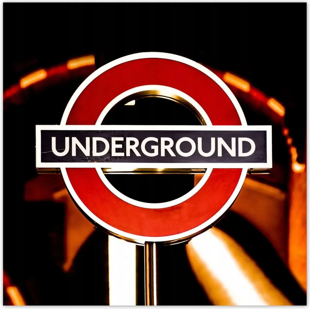 Poszterek 70x70 Underground London