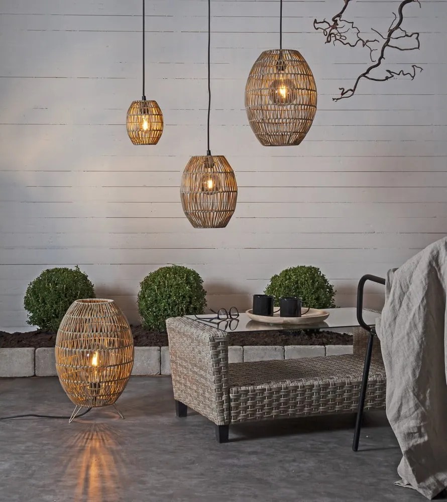 Meleg színű LED szálas izzó E27, 2 W Plain Smoke – Star Trading