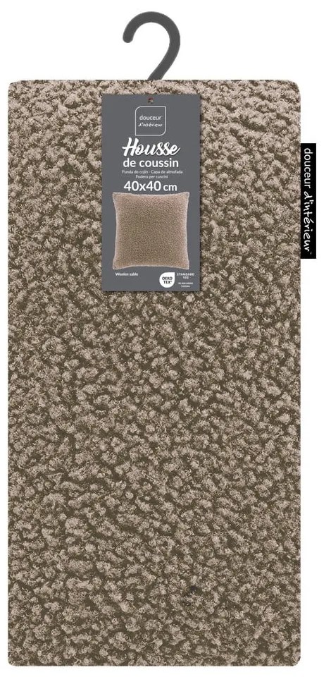 Sherpa párnahuzat 40x40 cm Woolen – douceur d'intérieur