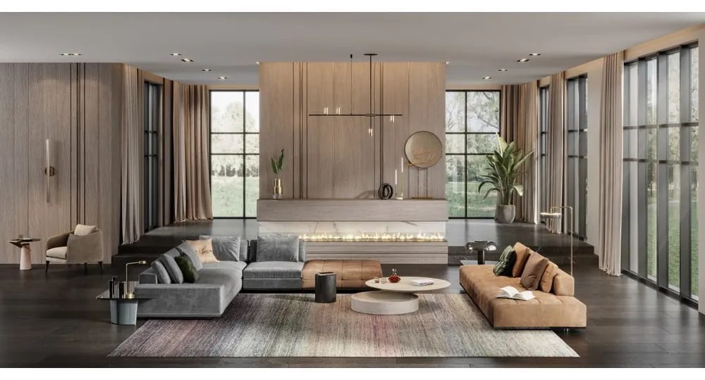 Gyapjú szőnyeg 133x190 cm Aiko – Agnella