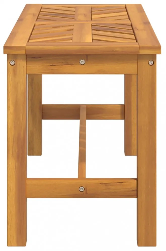 tömör akácfa kerti pad 80 cm