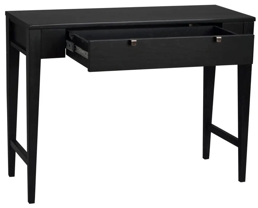 Fulla fekete tölgyfa konzolasztal - Rowico