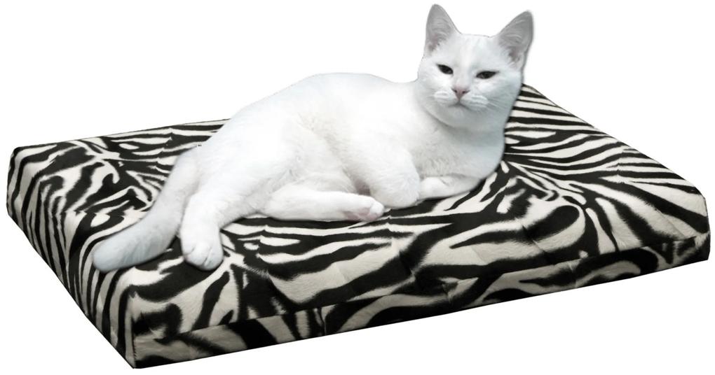 HD Cat Bed Zebra 45x55cm, macskaágy
