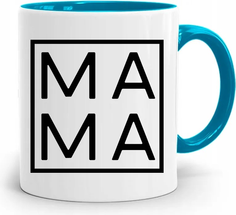 Kék Bögre Anyukáknak Anya Ajándék fényképes nyomattal