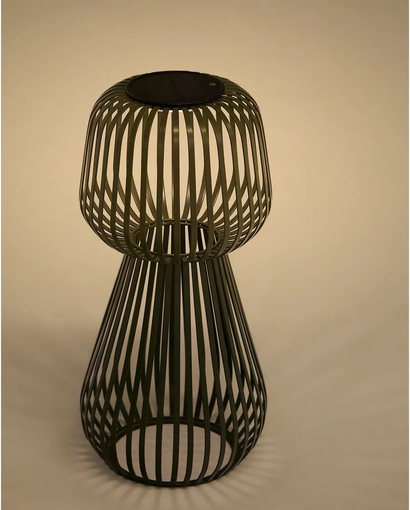 Napelemes LED asztali dimmelhető kültéri lámpa (magasság 42 cm) Reiba – Kave Home