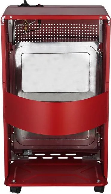 Gáztűzhely  4,2 kW piros