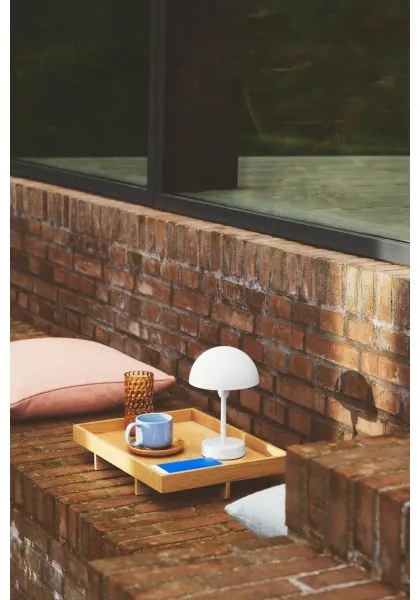 Nordlux - ELLEN töltős, állítható fényerő LED asztali lámpa, 2,8W, IP44, fehér