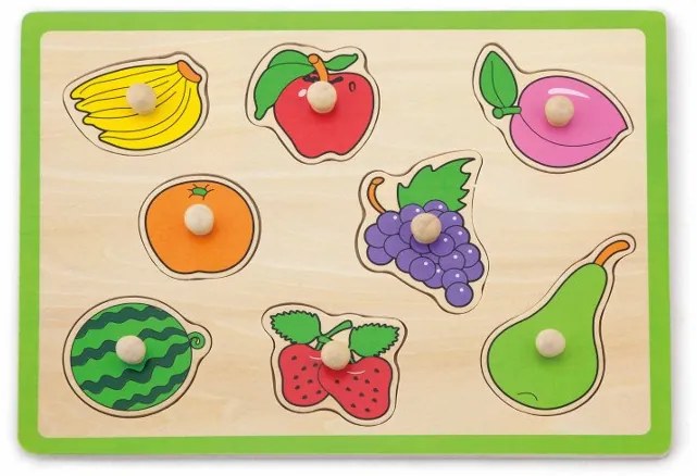 Gyermek fa puzzle Viga Gyümölcs