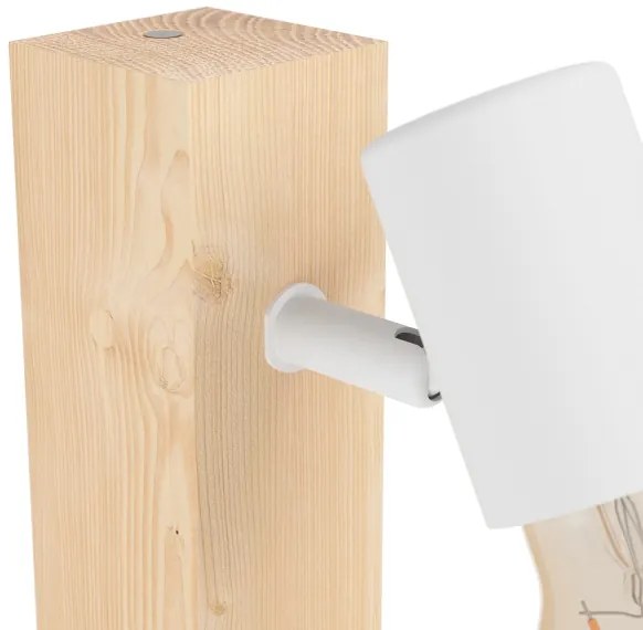 Eglo 99482 - Fali lámpa TOWNSHEND 3 1xE27/10W/230V