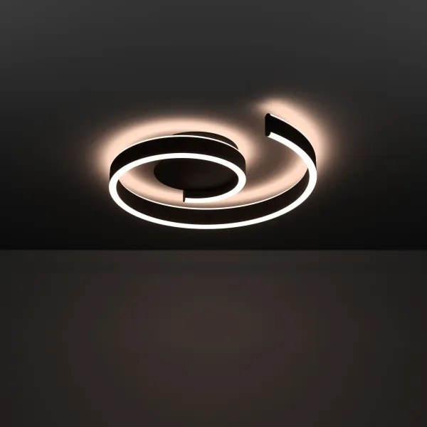 Eglo 901888 -LED RGBW dimmelhető mennyezeti lámpatest ANDABAIA-Z LED/37W/230V fekete
