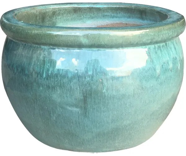AGYAG KASPÓ ZOMÁNCOZOTT M-ES 28X19CM, SZÍN:ANTIK MOHA