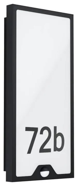 Eglo 780421 - CASAZZA LED házszámtábla érzékelővel LED/16W/230V IP44