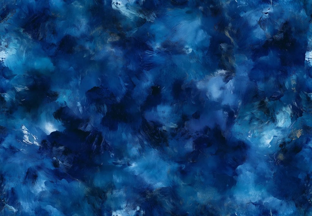 Fotótapéta - Sötétkék absztrakció (147x102 cm)