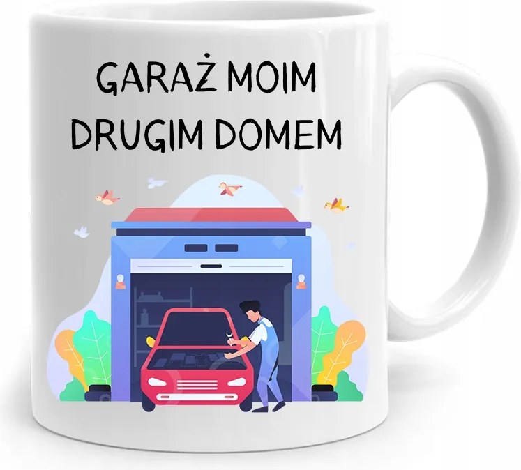 Bögre Ajándék Mechanika Garázs A Második Házamban fényképes nyomtatással