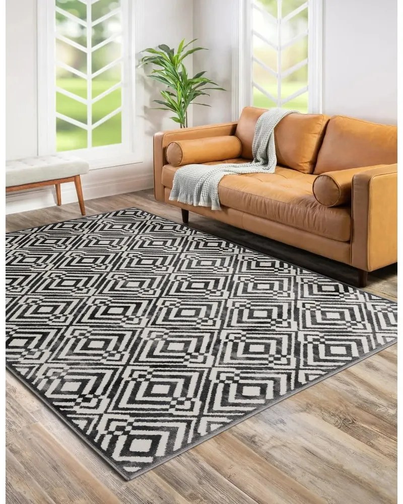 Sötétszürke szőnyeg 200x280 cm Soft – FD