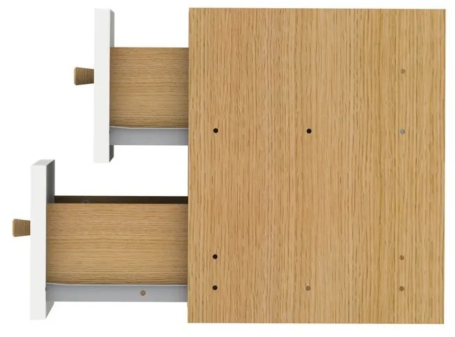 Fehér fiók modul 43x33 cm Z Cube - Tenzo