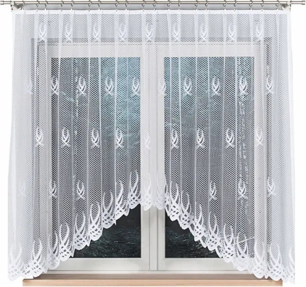 Kész függöny nappaliba, klasszikus zsakárd függöny 300x160 cm Gosia