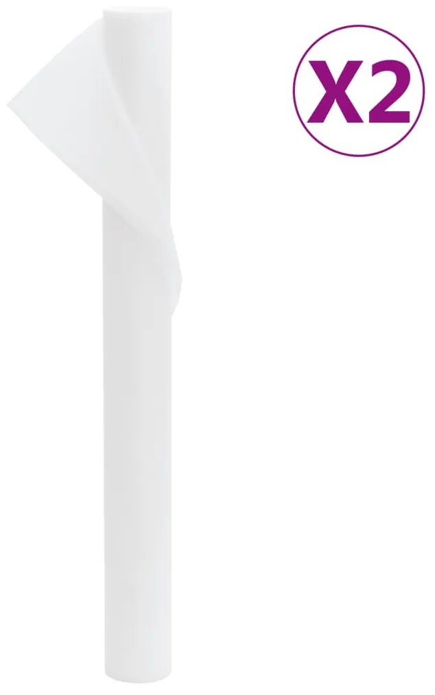 2 db növényvédő textil tekercs 70 g/m² 10 x 1,6 m