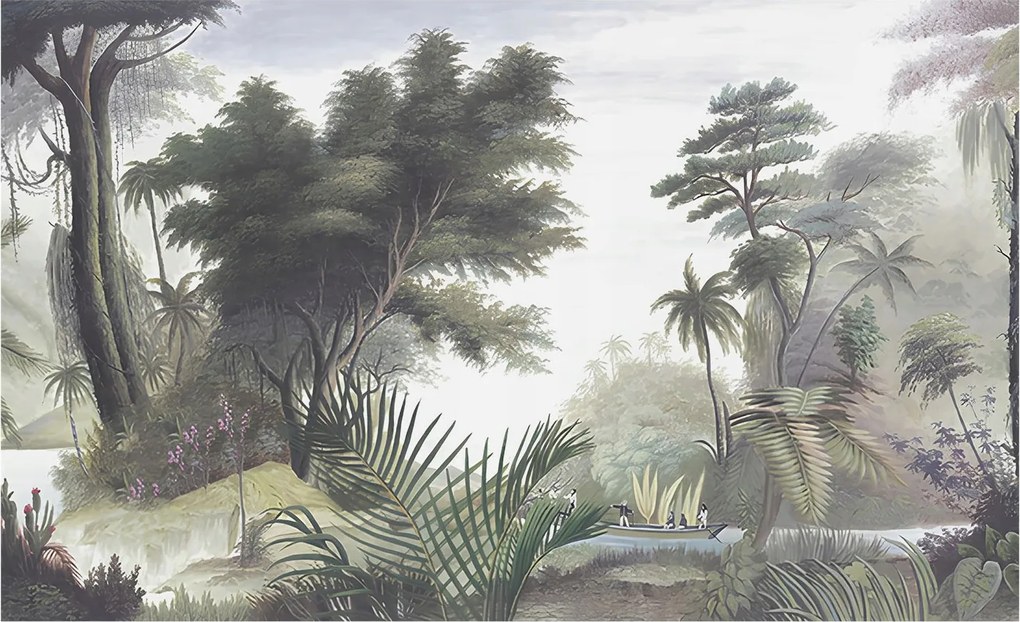 Fotótapéta Flizelin Fal a Hálószobába Egzotikus táj 416x254