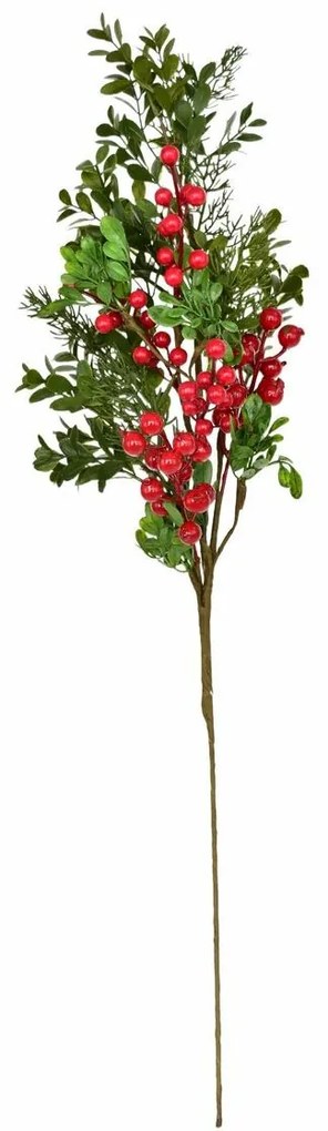 Karácsonyi díszített ág Navara, 70 cm