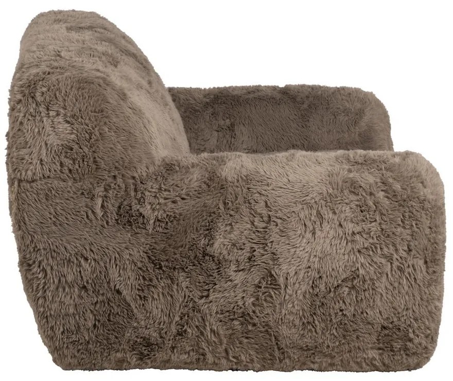 Barna fotel Teddy – Ixia