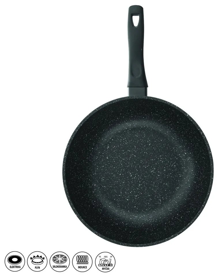 Grande tapadásmentes alumínium WOK serpenyő, ⌀ 30 cm - Orion