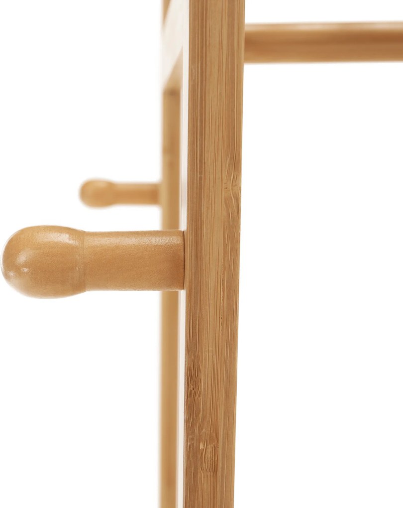 Szekrény szervező, természetes bambusz, MELAR