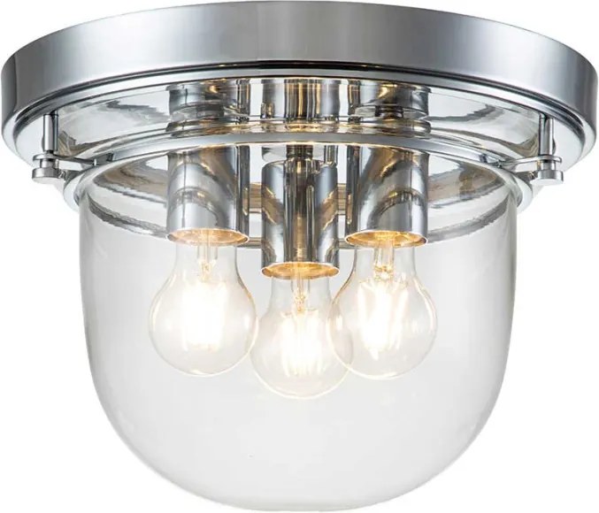 Quoizel Whistling QZ-WHISTLING-F-PC Süllyesztett mennyezeti lámpa 3x40W/E27 IP44