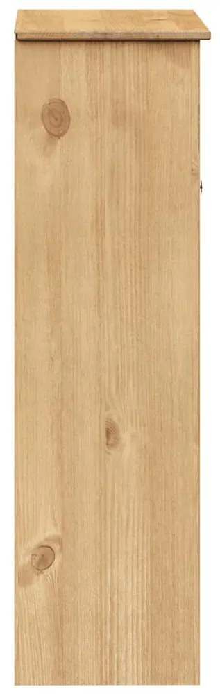 VIGO tömör fenyőfa komód felső 78x30x100 cm