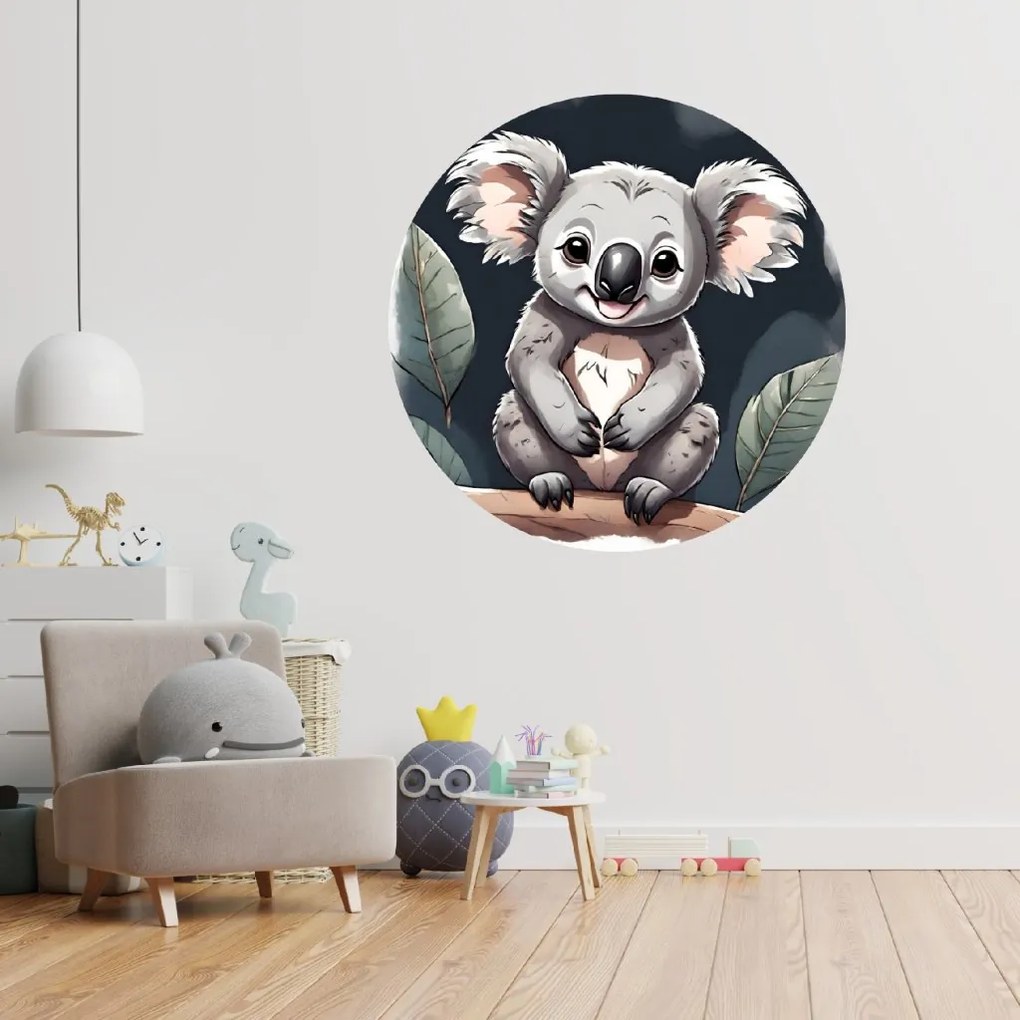 PIPPER. Kör alakú falmatrica "Koala" Méret: 100cm