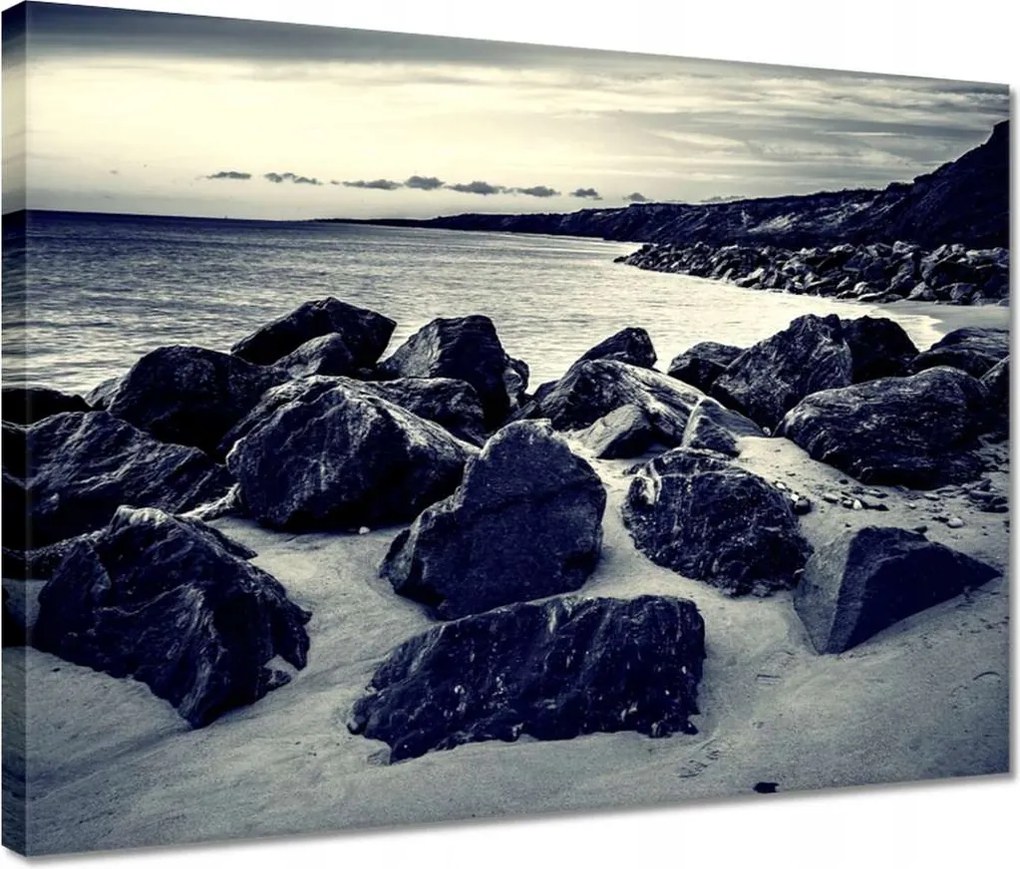 Vászonkép 40x30 Régi fotó Tenger