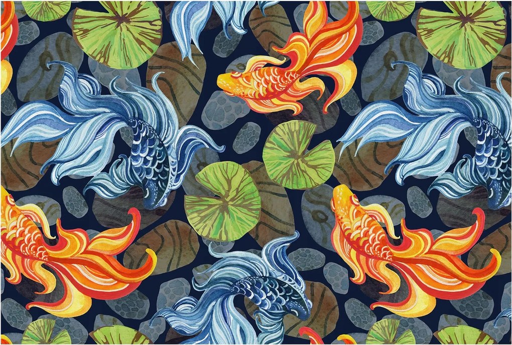 Flizelin fotótapéta Flizelin Design Hal minták 104x70 Ragasztó