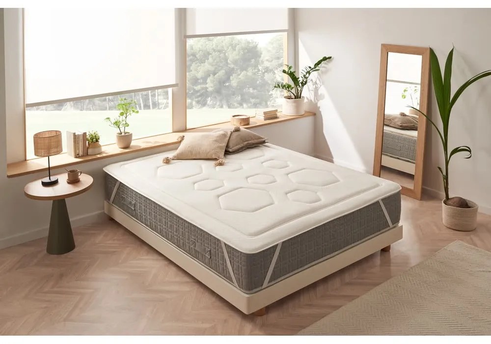 Kétoldalas habszivacs topper fedőmatrac 200x200 cm Premium – Moonia