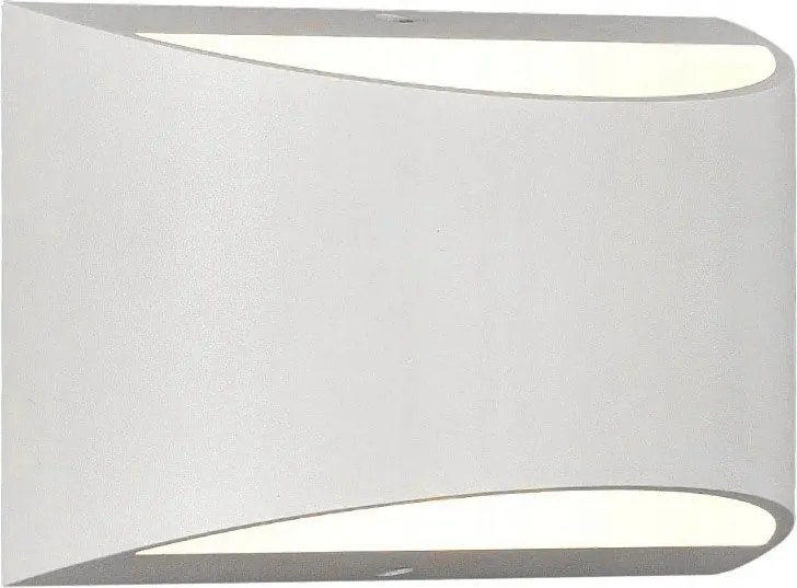 Kültéri kerti homlokzati fali lámpa Led fehér felső V-tac