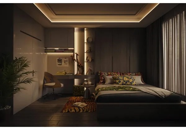 Ledvance - SUN@HOME FLEX 3m LED szalag, 13,5W, 230V, Wi-Fi, CRI 95, dimmelhető