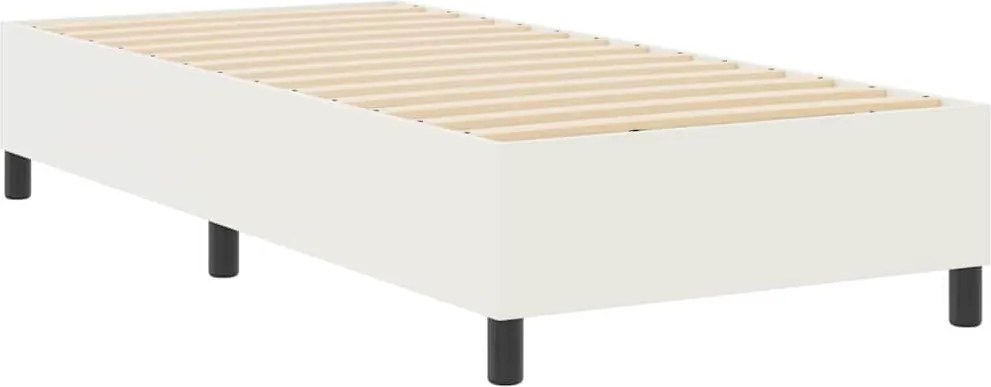 vidaXL Platform ágykeret Krém 90 x 190 cm szövet