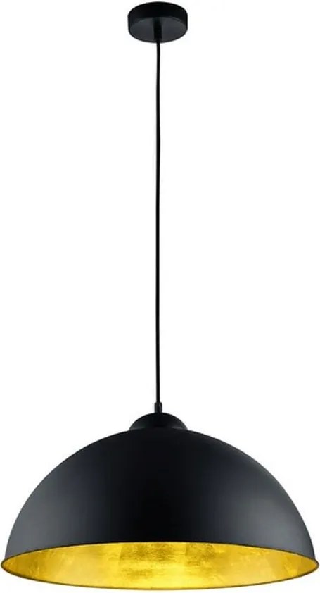 TRIO 308000132 ROMINO Modern Függesztett Lámpa Fekete E27 IP20