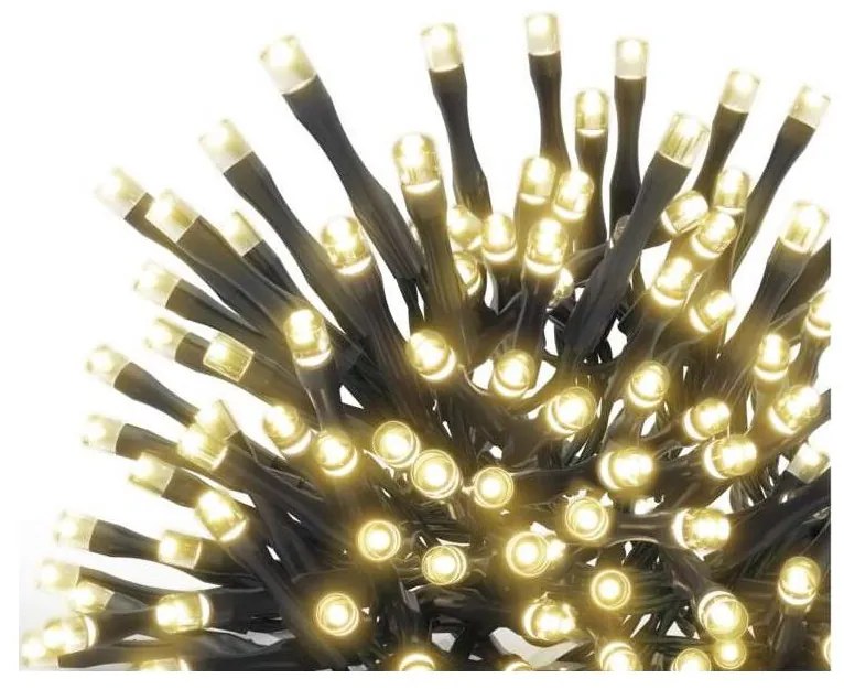 LED Karácsonyi kültéri lánc 100xLED/15m IP44 meleg fehér