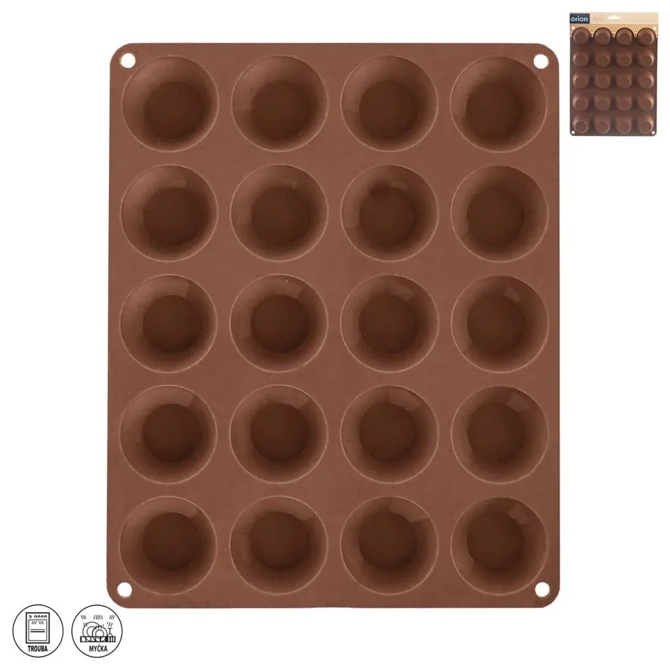 Szilikon muffin sütőforma 23,5x29 cm – Orion