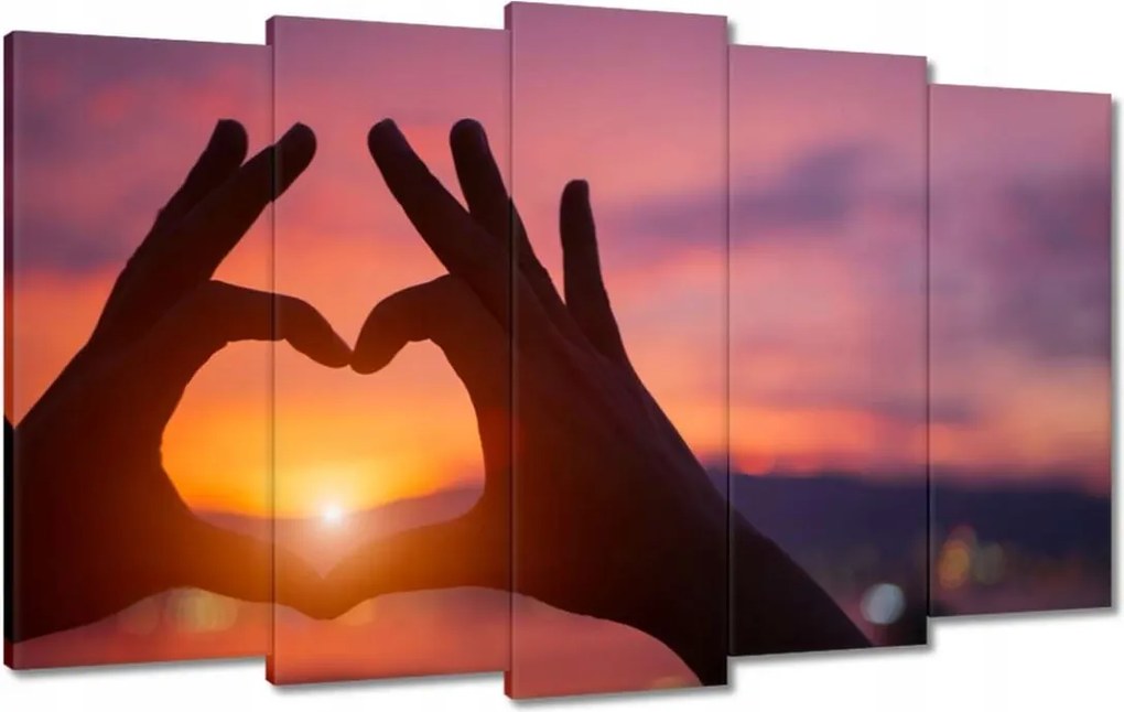 Vászonkép 100x60 Nőnap Ajándék Love