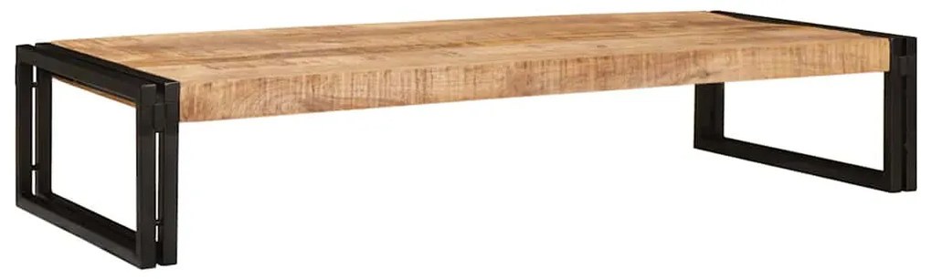 Fürdőszobai polc 120 x 50 x 23 cm Tömör mangófa és vas