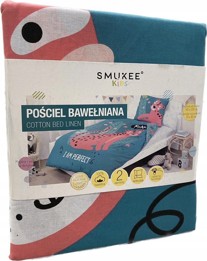 Smukee ágynemű garnitúra 160cmx200 párna 70x80cm