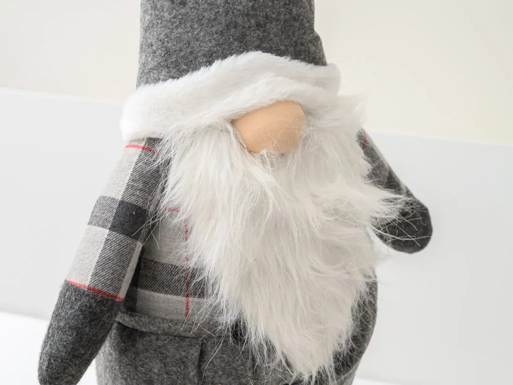 GNOME dísztörpe 90 cm, szürke