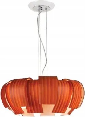 Függő lámpa mennyezeti lámpatest Ozcan 6303-2A csillár üveg lámpa barna