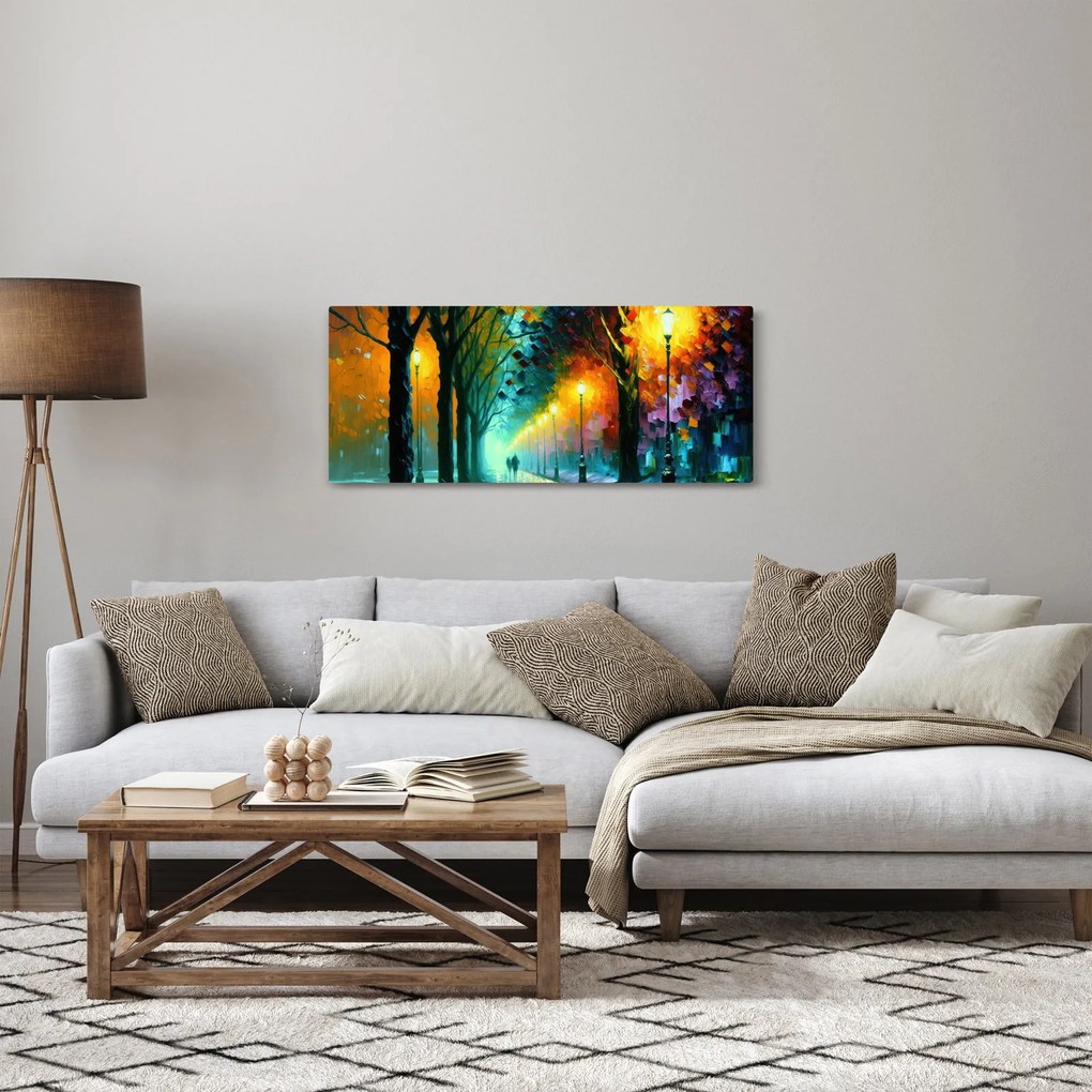 Kép - Éjszakai séta (120x50 cm)