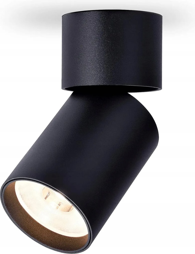 Fooc Mennyezeti spotlámpa Led lámpa fekete